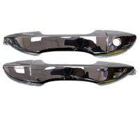 PT Auto Warehouse TO-3289M-FPK - Manija exterior para puerta exterior, cromo, par delantero izquierdo/derecho