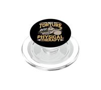 PT Humor No Tortura Solo Fisioterapia PopSockets PopGrip para MagSafe