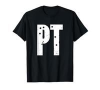 PT Military Fitness Táctico Tipografía Gráfico Camiseta