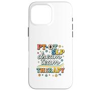 PT OT SLP Dream Team Therapy Retro Lettering Carcasa para iPhone 16 Pro MAX