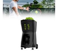 Pt-Smart Pro MáQuina Lanzapelotas Tenis,Professional Padel Ball Machine,Velocidad de la Pelota:20-120 km/h,Frecuencia de Saque:1,8-8 Segundos/Pelota,para Principiantes y Aficionados al Te(Color:Negro)