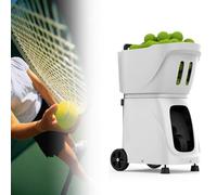 Pt-Smart Pro Professional Padel Ball Machine for Solo Practice,MáQuina Lanzadora de Pelotas de Tenis,Tres Modos de Control,Capacidad para MáS de 100 Pelotas,ideal para Pistas y Clubes de(Color:Blanco)