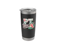 PT Tropical Flowers Fisioterapeuta Aloha Summer Girl Vaso térmico de acero inoxidable de doble pared