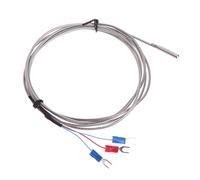 PT100 - Sonda termistor de temperatura de acero inoxidable de 3 cables para controlador de temperatura PID -50 ℃ ~ 350 °C