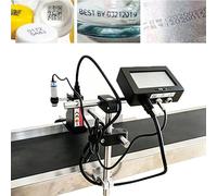 PtaTritious Máquina Codificadora Automática Industrial, Impresora de inyección de Tinta,for codificación de códigos de Barras QR, números de Lote para Texto Código de Barras 12.7MM