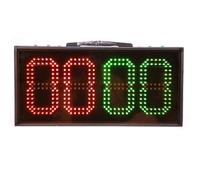 PtaTritious Tablero de sustitución de fútbol LED, Tablero Electrónico De Sustitución De Fútbol，Marcador de reemplazo de árbitro de Marcador de Cambio de Jugador electrónico portátil LED SingleSided