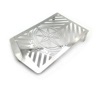 PTATT Piezas de Motos Cubierta de Rejilla de radiador Protector Inoxidable Apto for Yamaha XVZ13 Royal Star Chrome Piezas de Motos