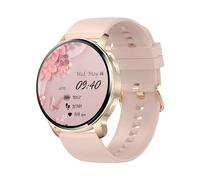PTATT Reloj Inteligente, Reloj Inteligente Bluetooth para Hacer/Recibir Llamadas, Pantalla Táctil De 1,32 Pulgadas para Mujer Fitness con Monitor De Ritmo Cardíaco Durante El Sueño,G