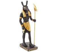 PTC 8903 pequeño Seth Egipcio Mystical Personaje Estatua Figura Decorativa, 3,5 "
