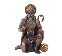 PTC Figura de Resina de Dios hindú hindú mitológico Hanuman de 6 Pulgadas