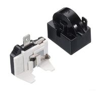 PTC - Relé de arranque, protector de sobrecarga, pin 4,7 ohmios, para compresor de refrigerador de 1/2 HP, interruptor de seguridad térmico para congelador