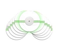 Ptdfjspt 10 Parches DináMicos a Base de Silicona Sin Trazas Adhesivas Pegatinas ElectróNicas PequeñAs con Sensor DináMico de Glucosa en Sangre