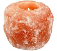 Ptdfjspt Candelabro de Piedra de Cristal de Sal Natural, Soporte de Cristales, Vela, Cueva, Boda, Regalo del DíA de San ValentíN