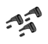 Ptdfjspt Conector Magnético para Multímetro, Conector Tipo Banana de 4 mm, Accesorio para Herramienta de Medición, Componente, Terminal de Sonda Magnética, Color Negro
