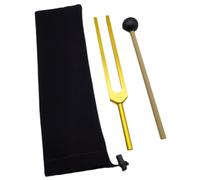 Ptdfjspt Juego de Diapasones de Aleación de Aluminio, Instrumento de Terapia de Sonido, Accesorios para Instrumentos Musicales, Alivia el Estrés Laboral F285HZ