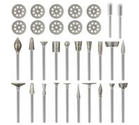 Ptdfjspt Juego de Fresas de Diamante, Herramienta Rotativa, Muela de Corte, Piedra, Vidrio, Azulejo, JoyeríA, Grabado, MamposteríA, 1/8 de Pulgada