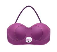 Ptdfjspt Masajeador para Agrandar los Senos, Compresa Caliente con Vibración, Masajeador Eléctrico Recargable para Aumentar los Senos, Destapa los Meridianos