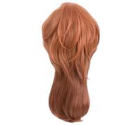 Ptdfjspt Peluca Corta Naranja Disfraz de Cosplay Hombres Peluca de Disfraz de Personaje en de Anime Peluca de Fiesta de Halloween