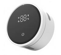 Ptdfjspt Soporte de Cepillo de Dientes Montado en la Pared, Soporte de Cepillo de Dientes Eléctrico Limpiador de una Sola Persona para Baño, Seco para el Hogar, Viajes