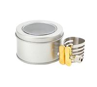 Ptdfjspt Sujetador de SaxofóN con Ajuste de Tornillo úNico, Ligadura de SaxofóN para Boquilla de SaxofóN Tenor/Alto, Alto/Tenor