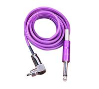 Ptdfjspt Tatuaje Clip Cord 180Cm Longitud Silicona Soft Tattoo Conector Cordones para MáQuinas Rotativas de Tatuaje