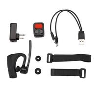 Ptdfjspt Walkie Talkie Auricular Bluetooth con Adaptador de Enchufe M Control Remoto Inalámbrico PTT para Restaurante Hotel