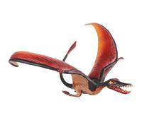 Pterodactyl Model - Realistic Flying Dinosaur Toy | Pterosaur Figure Educational Figurine Solid Animal Model Beaked Ancient Dimorphodon Collection Set For Boys Girls Learning Playroom Science Display