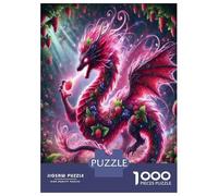 Pterosaurio 1000 Piezas Puzzle Premium Puzzle Clásico, Cartón Grueso - Ultra Difícil, Antiestrés Total, Ideal para Diversión En Casa 70x50cm/1000pcs