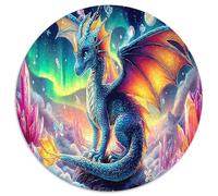 Pterosaurio Puzzle Desafío Juguetes 1000 Piezas Bestia Fantasma Juego De Rompecabezas Juego EduGatoivo para Adultos Y Niños A Partir De 12 Años 1000pcs (67.5x67.5cm)