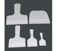PTFE Scraper with Handle - Acid and Resistant Shovel for Versatile Applications(60x120mm)