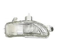 PTGZGFNPAM Indicador Lateral Espejo Para Skoda Para Fabia 2015-2017 Para Rapid 2018-2020 Sin Bombilla 6V0949101 6V0949102 Cubierta Lente Señal Giro Espejo Lateral Izquierdo Y Derecho(Right)