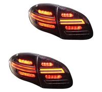 PTGZGFNPAM Luces Cola Traseras Para Cayenne 2011-2014 Lámpara Trasera Estilo Coche Lente Proyector Señal DRL Luces Freno Indicadora