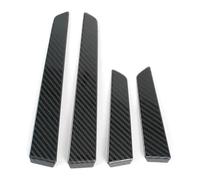 PTGZGFNPAM para A3 8Y 2021-2022 Embellecedores Acero Inoxidable Puerta Coche Decoración Interior(Carbon Fiber Black)