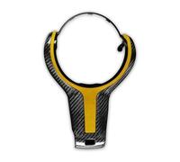 PTGZGFNPAM para BMW F20 F22 F30 F31 F32 F33 F36 F10 F06 F12 F13 F15 Y F16 Embellecedor Cubierta Volante Interior Decoración Interior(Amarillo)