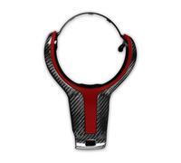 PTGZGFNPAM para BMW F20 F22 F30 F31 F32 F33 F36 F10 F06 F12 F13 F15 Y F16 Embellecedor Cubierta Volante Interior Decoración Interior(Rojo)