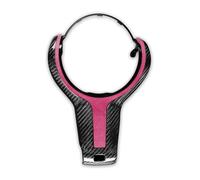 PTGZGFNPAM para BMW F20 F22 F30 F31 F32 F33 F36 F10 F06 F12 F13 F15 Y F16 Embellecedor Cubierta Volante Interior Decoración Interior(Rosa)