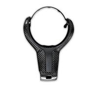 PTGZGFNPAM para BMW F20 F22 F30 F31 F32 F33 F36 F10 F06 F12 F13 F15 Y F16 Embellecedor Fibra Carbono para Volante Coche Decoración Interior(Carbon Fiber Look)