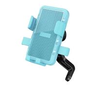 PTGZGFNPAM Soporte para Teléfono De Motocicleta GPS Navegación Soporte Motocicleta Móvil Teléfono Paraguas Impermeable Parasol Exterior Vehículo Eléctrico Retrovisor Espejo Accesorios(Azul)