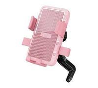 PTGZGFNPAM Soporte para Teléfono De Motocicleta GPS Navegación Soporte Motocicleta Móvil Teléfono Paraguas Impermeable Parasol Exterior Vehículo Eléctrico Retrovisor Espejo Accesorios(Rosa)