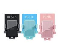 PTGZGFNPAM Soporte para Teléfono De Motocicleta GPS Navegación Soporte Motocicleta Móvil Teléfono Paraguas Impermeable Parasol Exterior Vehículo Eléctrico Retrovisor Espejo Accesorios(Negro)