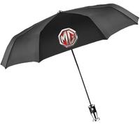 PTHUT Paraguas de Viaje para Lluvia Paraguas portátil con protección UV, fácil Apertura y Cierre automático, para MG Comet EV Cyberster.,Black