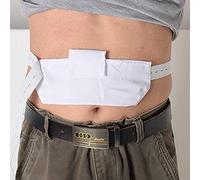 Ptificado Del Tubo De Estómago, Cinturón De Diálisis Abdominal Ajustable, Tubo De Alimentación Cómodo Y Oculto Masculino Y Hembra Diálisis Peritoneal Protector De Cinturón,Blanco