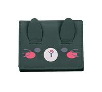 PTILSERY Bonito monedero de estudiante de dibujos animados, tarjetero de moda, práctico y elegante para mujeres y niñas