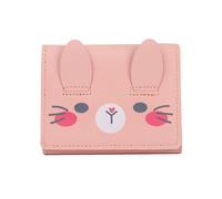 PTILSERY Bonito monedero de estudiante de dibujos animados, tarjetero de moda, práctico y elegante para mujeres y niñas