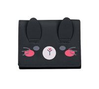 PTILSERY Bonito monedero de estudiante de dibujos animados, tarjetero de moda, práctico y elegante para mujeres y niñas