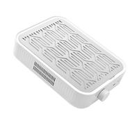 PTILSERY Colector de uñas ajustable de bajo ruido, aspiradoras limpiadoras, turbinas, removedor de uñas sin escobillas para esmalte de uñas