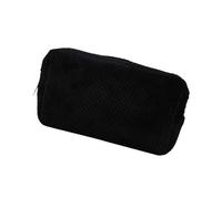PTILSERY Estuche de felpa con compartimento grande, multiusos, para lápices, bolsa de almacenamiento de maquillaje para estudiantes, mujeres y niñas