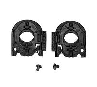 PTILSERY Soporte abatible para base de casco 1 par de piezas de repuesto para MT 4 Parabrisas Base Viseras Partes