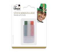 P'TIT CLOWN 23248 - Palo de maquillaje de San Patricio, tema irlandés - Soporte festivo a Irlanda, maquillaje de disfraz - Uso fácil, lavable