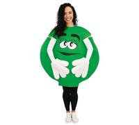 P'tit Clown- Costume Bonbon-Adulte Disfraz, Color Verde, Talla única (76704)